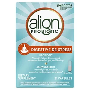 Wholesale Align Probiotic, Digestive De-stress, Probiotic with Ashwagandha, which Helps with a healthy response to stress, 21 Capsules